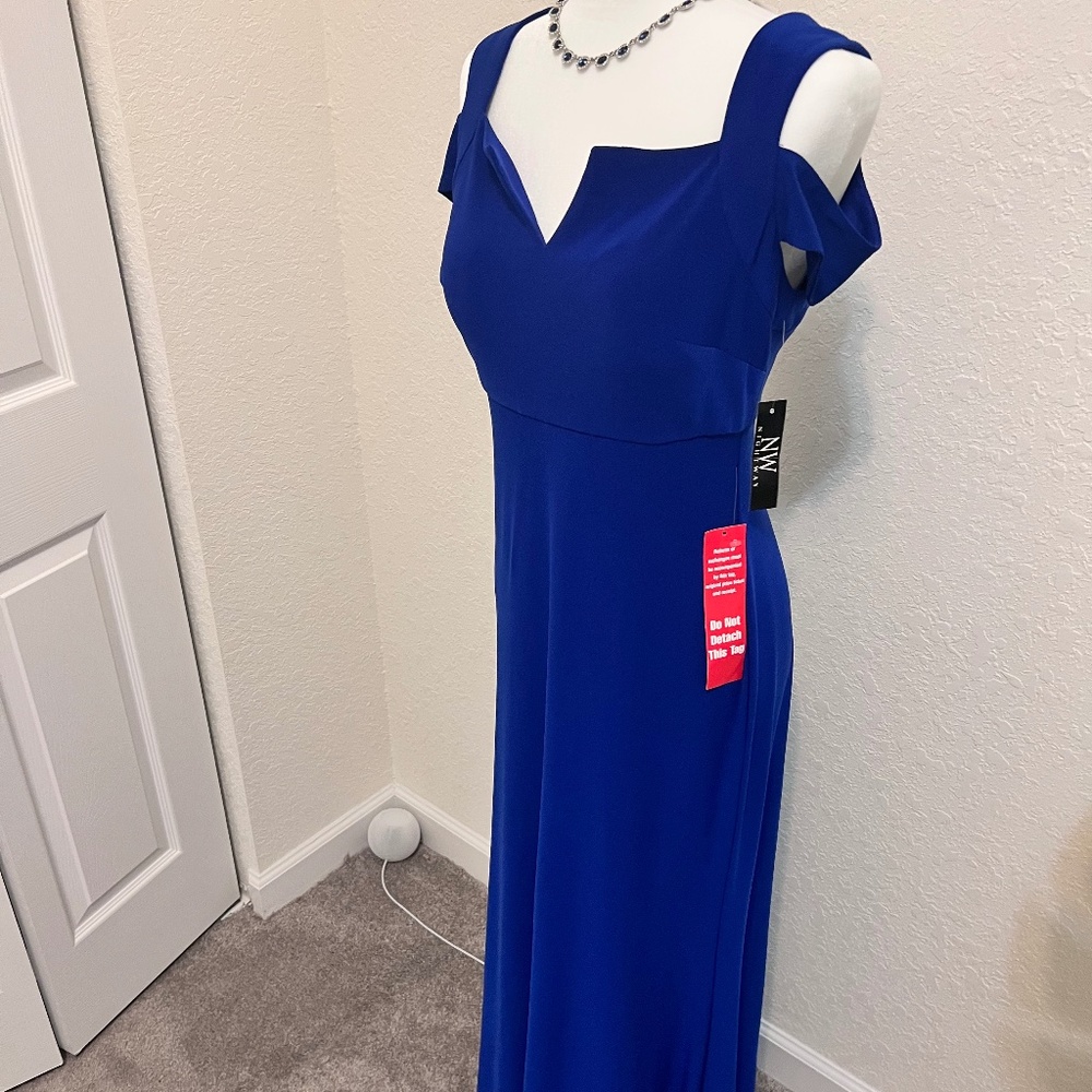 NIGHTWAY  - ROYAL BLUE - MAXI DRESS